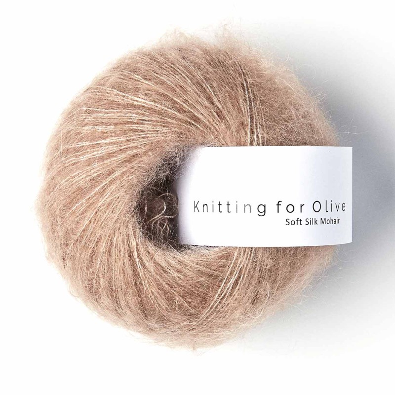 Soft Silk Mohair Rose Clay RMS Knitting for Olive