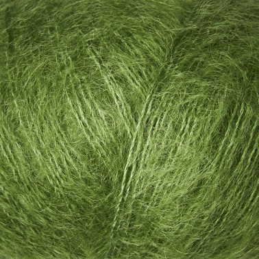 Soft Silk Mohair Clover Green RMS Knitting for Olive