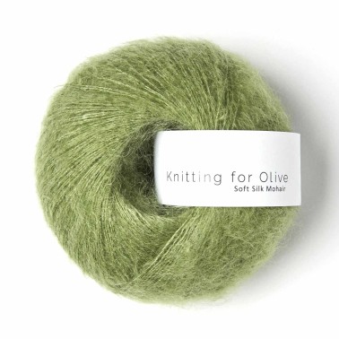 Soft Silk Mohair Pea Shoots RMS Knitting for Olive