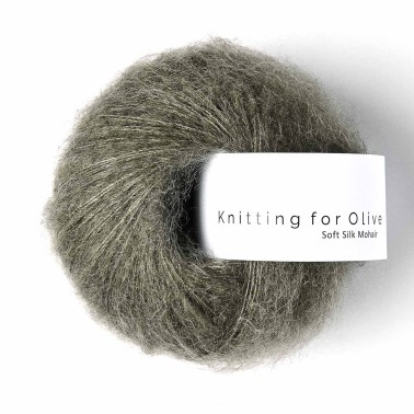 Soft Silk Mohair Dusty Sea Green RMS Knitting for Olive