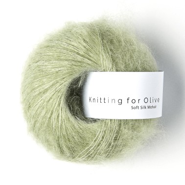 Soft Silk Mohair Dusty Artichoke RMS Knitting for Olive