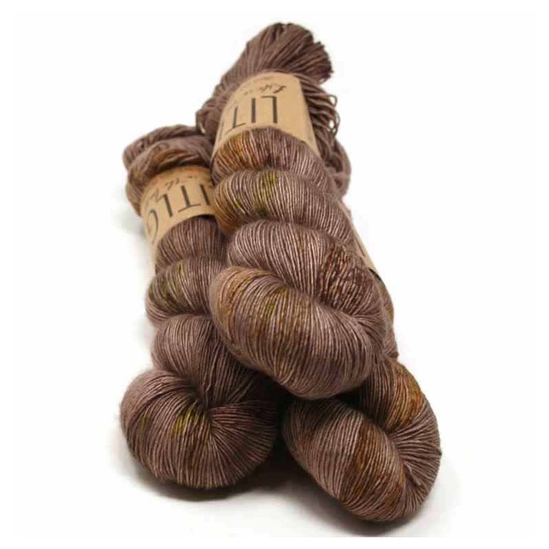 LITLG Singles Tiller 100% laine fingering Superwash Merino premium , 1 single ply 