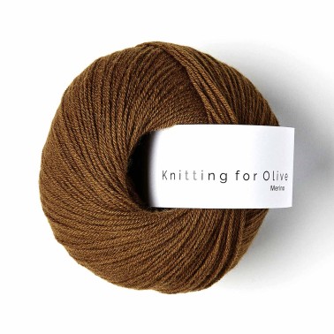 Merino Ocher Brown RMS Knitting for Olive