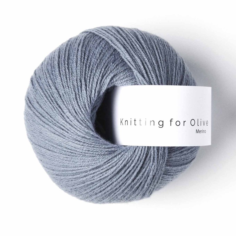 Merino Dusty Dove Blue RMS Knitting for Olive