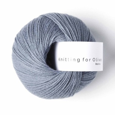Merino Dusty Dove Blue RMS Knitting for Olive