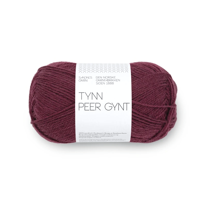 Tynn Peer Gynt 4372 Deep Burgundy