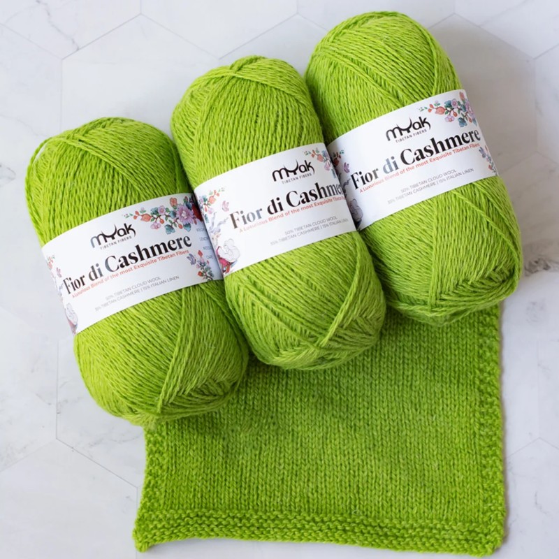 mYak Flor di Cashmere Sour Apple