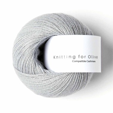 Compatible Cashmere Soft Blue Knitting for Olive grey