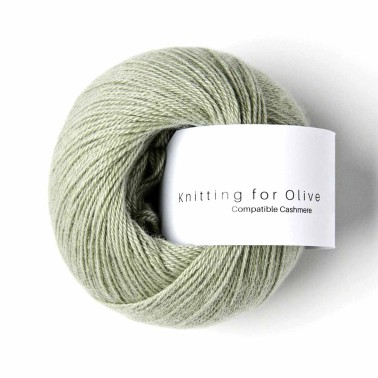 Compatible Cashmere Dusty Artichoke Knitting for Olive