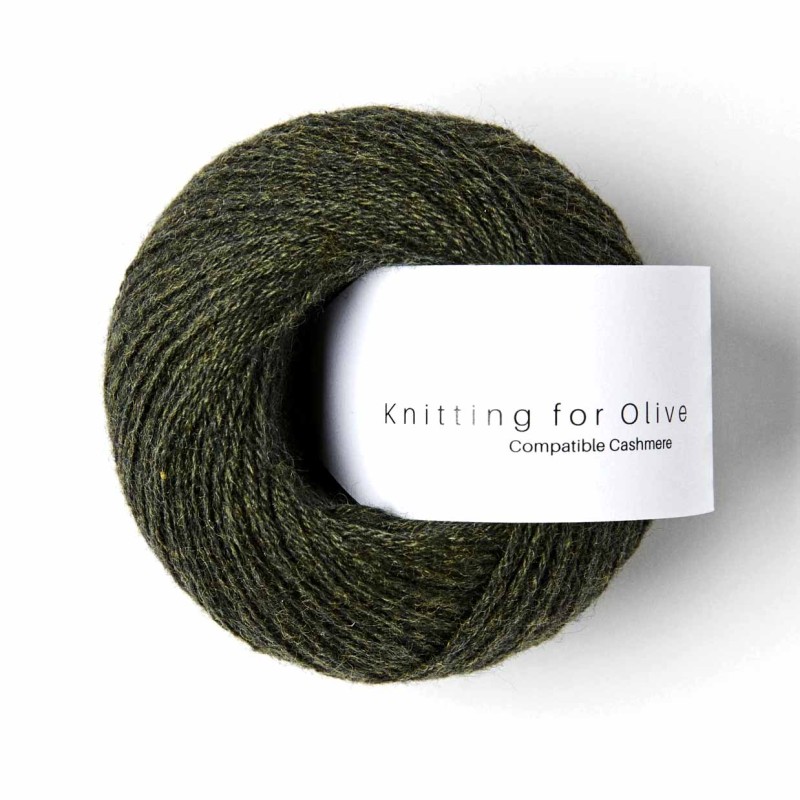 Compatible Cashmere Slate Green Knitting for Olive