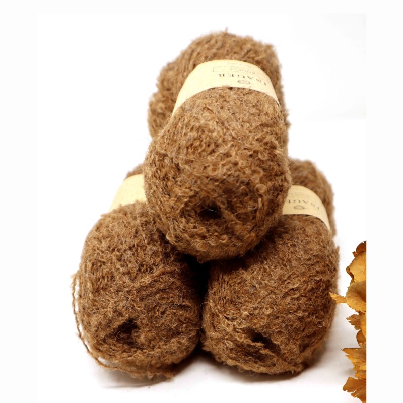Isager Boucle E8s Warm Brown