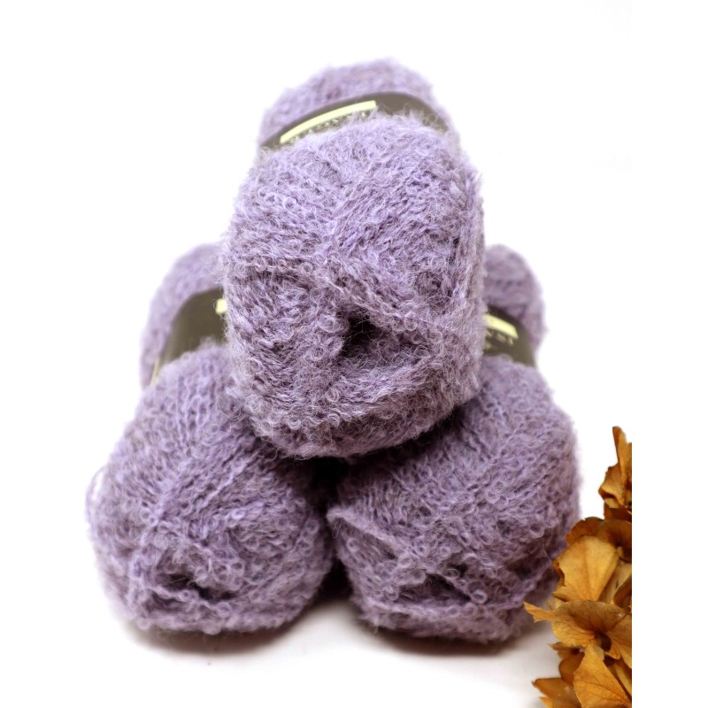 Isager Boucle 12 Lilac