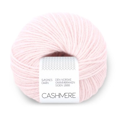 Cashmere 4501 Mashmallow Pink Sandnes Garn