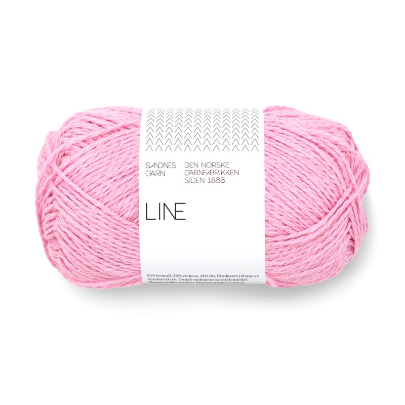 Line 4813 Pink Sandnes Garn