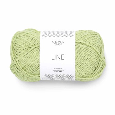 Line 9523 Lime Punch Sandnes Garn
