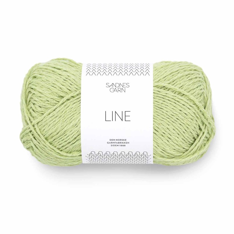 Line 9523 Lime Punch Sandnes Garn
