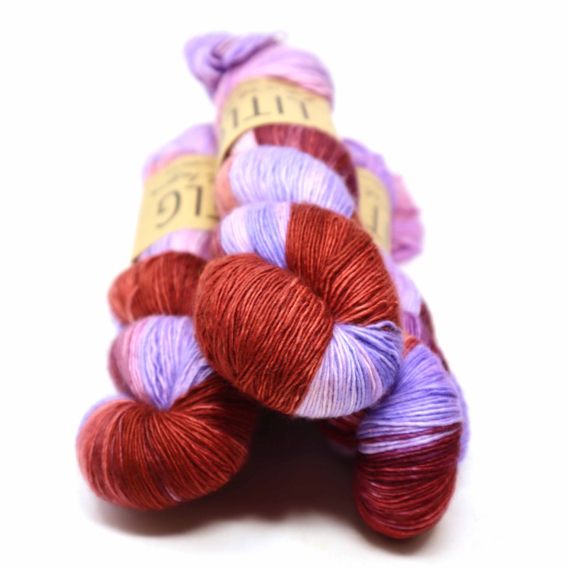 LITLG Singles Woven 100% Superwash Merino premium , de un solo cabo single ply  tipo fingering