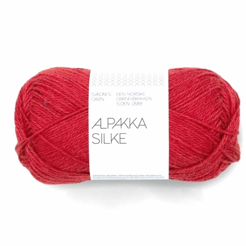 Alpakka Silke 4135 Heritage Red