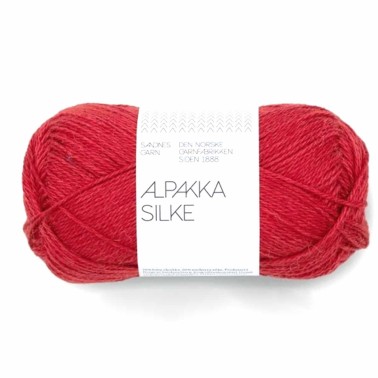 Alpakka Silke 4135 Heritage Red