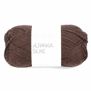Alpakka Silke 3591 Chocolate Plum