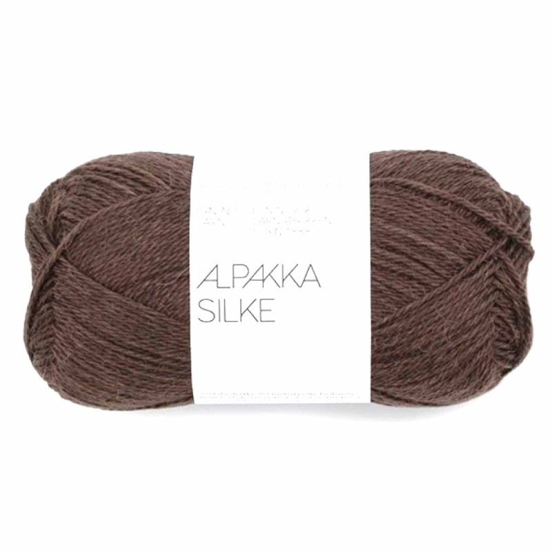 Alpakka Silke 3591 Chocolate Plum