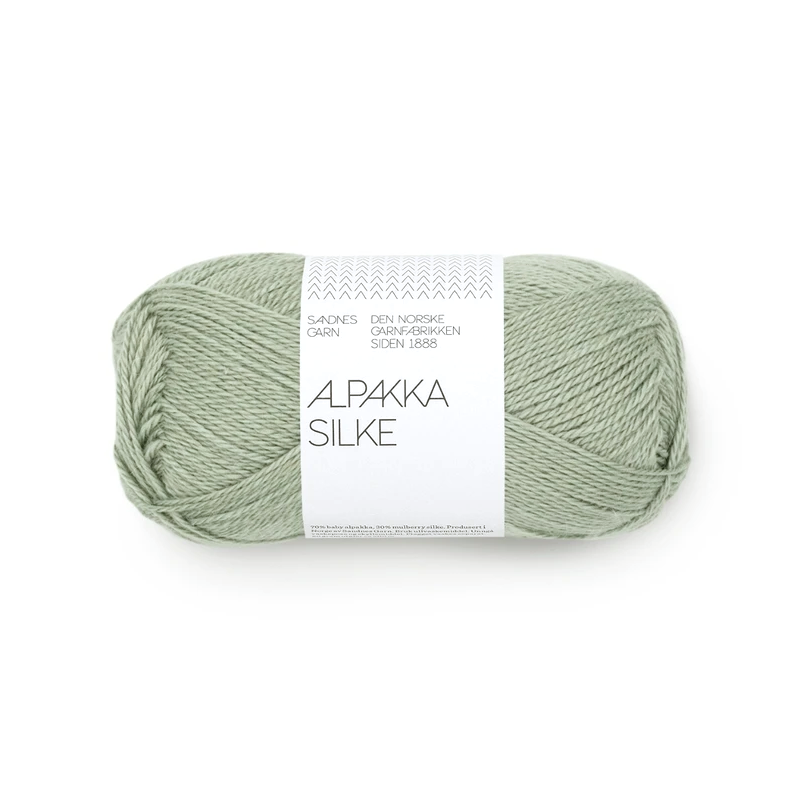 Alpakka Silke 8521 Light Green