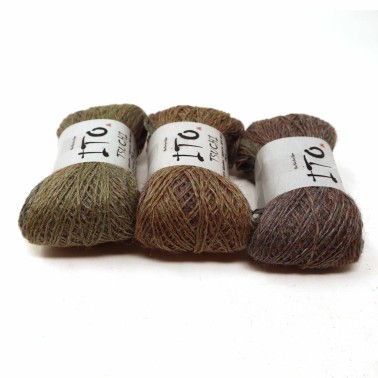 Ito Yarn Tsuchi 0282 Mix Green