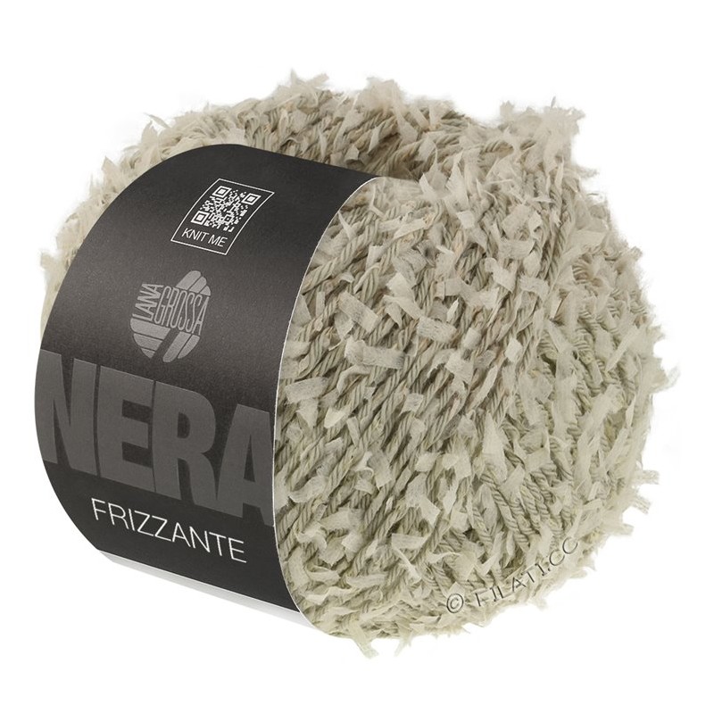 Lana Grossa Frizzante 6 Grey Stone Laine de coton à effet franges – Achetez en ligne