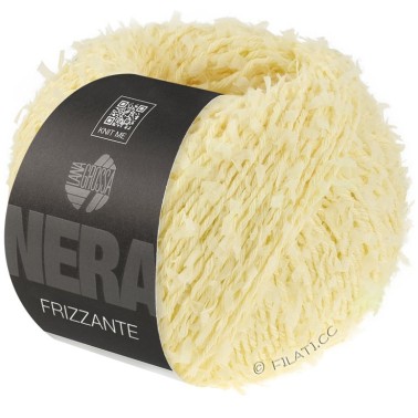 Lana Grossa Frizzante 11 Vainilla Hilo de Algodón con Efecto fleco  – Comprar Online