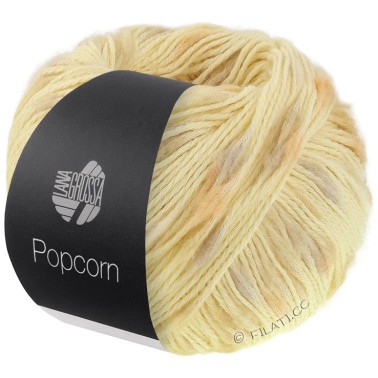 Popcorn 01 Beige Yellow Orange | Hilo 100% Algodón con Nudos – Comprar Online