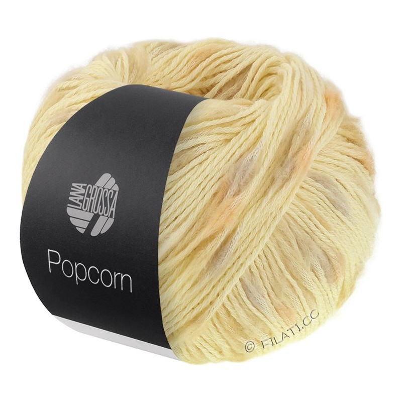 Popcorn 01 Beige Yellow Orange Fil noué 100 % coton – Achetez en ligne