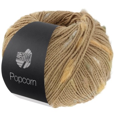 Popcorn 12 Camel | Hilo 100% Algodón con Nudos – Comprar Online