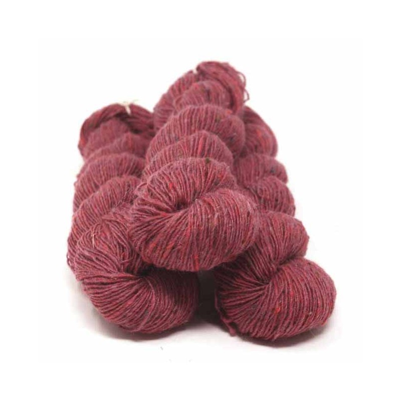 Isager Tweed - Plum sin duda una de mis lanas favoritas