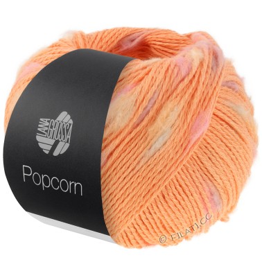 Popcorn 02 Coral Peach | Hilo 100% Algodón con Nudos – Comprar Online