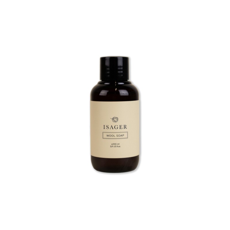 Isager Wool Soap Jabon bloquear y lavar prendas 100 ml