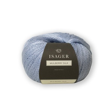 Isager Mulberry Silk Frost hilo grosor lace
