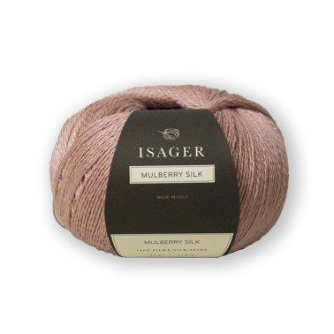 Isager Mulberry Silk Powder hilo grosor lace