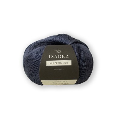 Isager Mulberry Silk Granite hilo grosor lace
