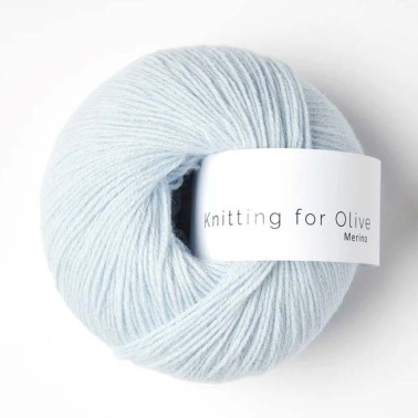 Merino Ice Blue RMS Knitting for Olive