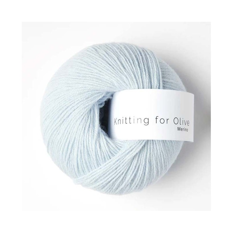 Merino Ice Blue RMS Knitting for Olive