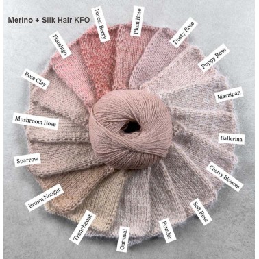 Merino Rose Clay RMS Knitting for Olive