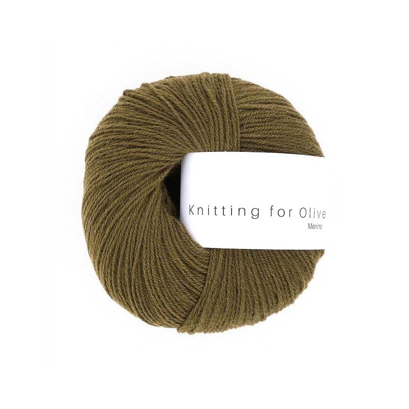Merino Green Ocher RMS Knitting for Olive