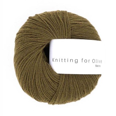 Merino Green Ocher RMS Knitting for Olive