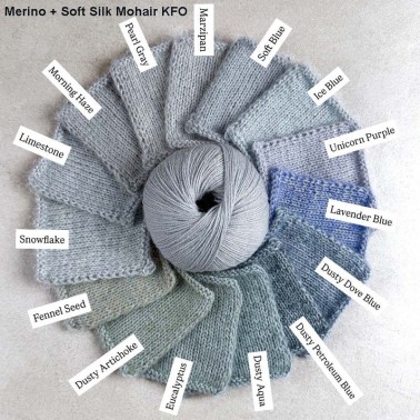 Merino Soft Blue RMS Knitting for Olive
