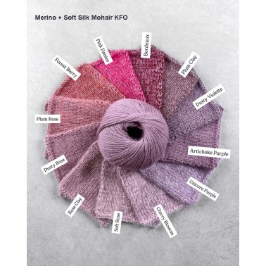 Merino Artichoke Purple RMS Knitting for Olive