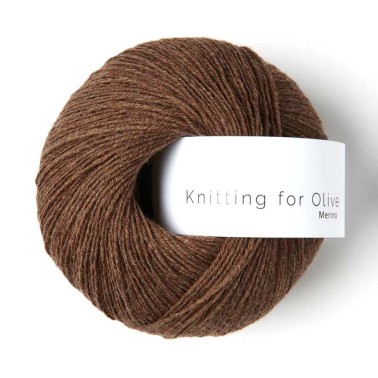 Merino Dark Cognac RMS Knitting for Olive