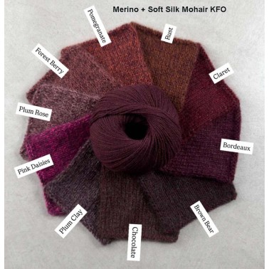 Merino Bordeaux RMS Knitting for Olive
