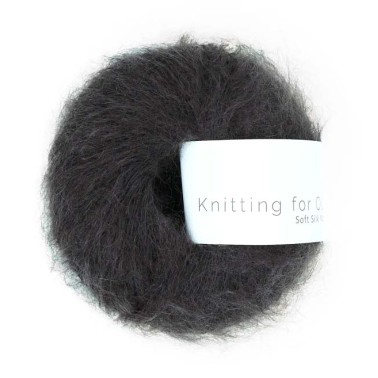 Knitting For Olive Soft Silk Mohair Licorice. Mohair Strong, Responsibly and ethically sourced