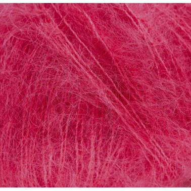 Knitting For Olive Soft Silk Mohair Red Currant. Mohair Strong, Responsibly and ethically sourced