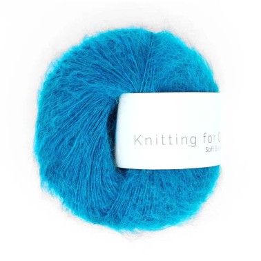 Knitting For Olive Soft Silk Mohair Blue Tilt Mohair Strong, Responsibly and ethically sourced